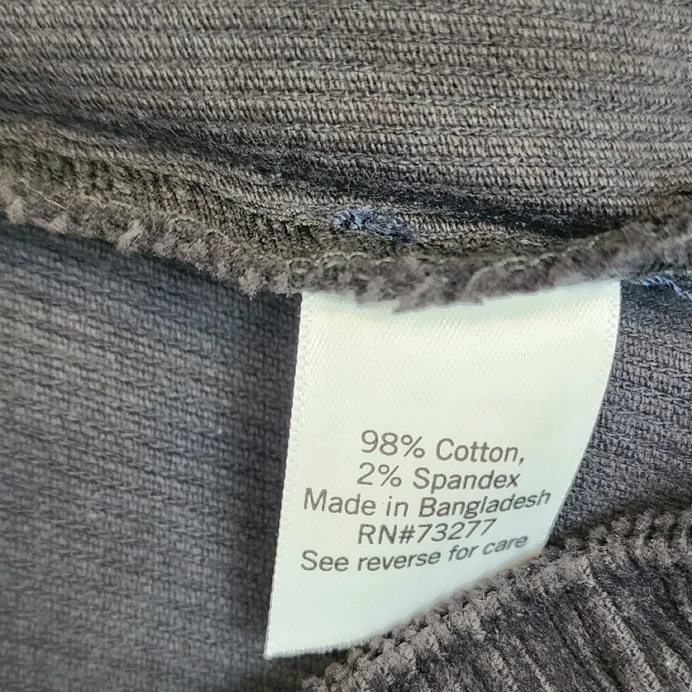 So Corduroy Botton Front  Mid Rise Mini Skirt